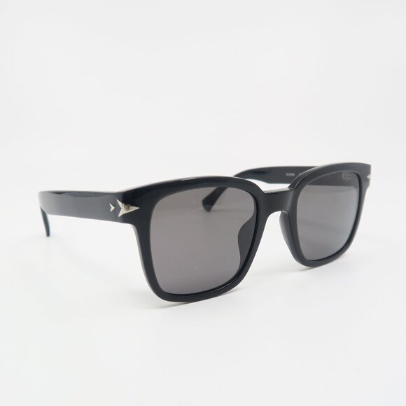 John Varvatos SJV564 51mm Black Polarized New Men's Sunglasses.